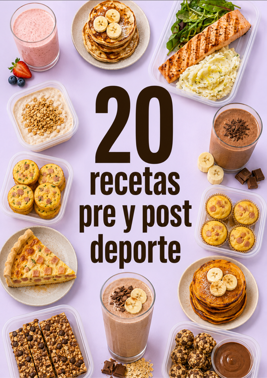 20 Recetas Pre y Post Deporte